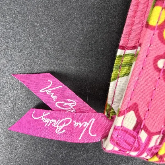 Vera Bradley Jewelry Folio Organizer Lilli Bell Pink Green Travel Bag NWOT - Picture 8 of 11